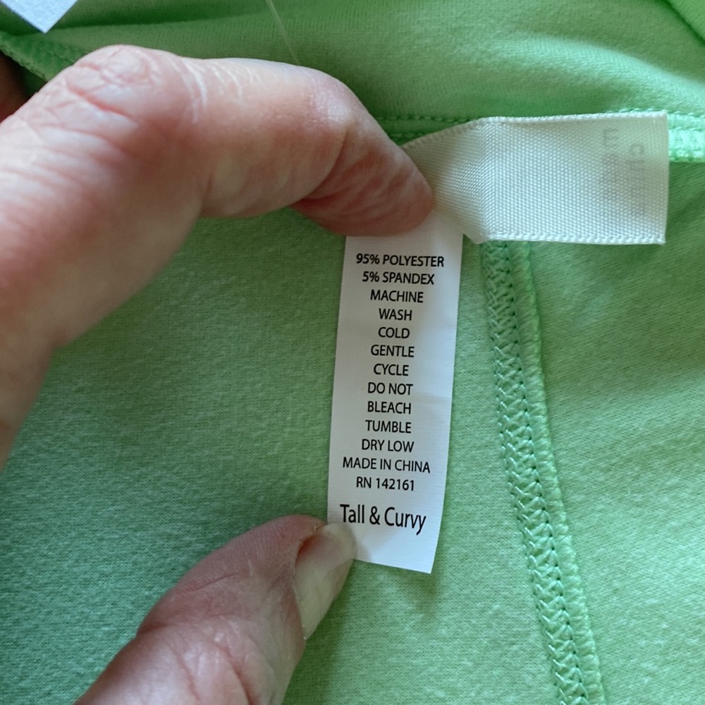 NWT LuLaroe Mint TC Leggings - Picture 4 of 4